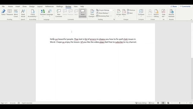 Spelling and Grammar Check not working in Microsoft Word 2023 - Easy Fix! смотреть онлайн