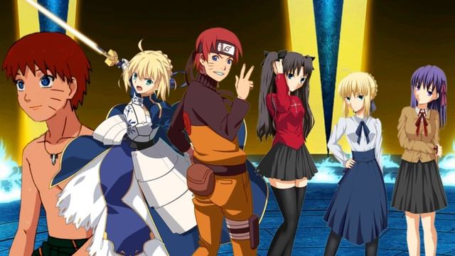 Naruto x Fate/stay night cap 7 al 10 смотреть онлайн