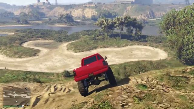 Первое видео в ГТА 5 . Самая крутая тачка на бездорожье просто Монстр!!! смотреть онлайн