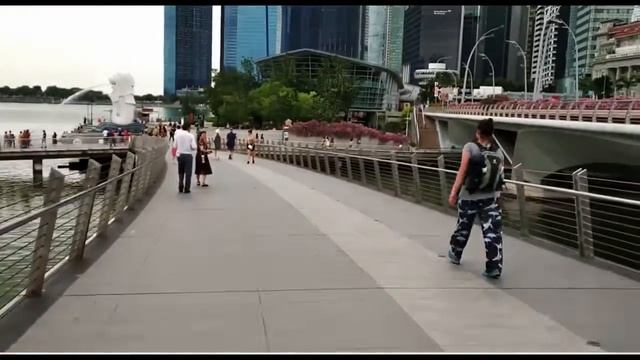 Singapore Merlion Park - Full Tour Of Merlion Park - Marina Bay Singapore