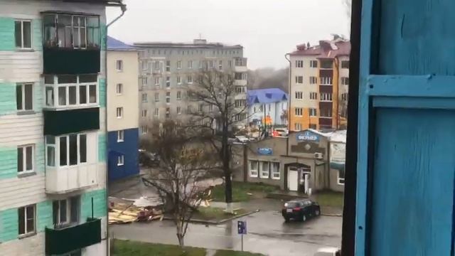 Ураган в Александровске-Сахалинском смотреть онлайн