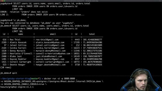Using Gatsby with Hasura GraphQL engine and YugabyteDB Distributed SQL - Part1 смотреть онлайн