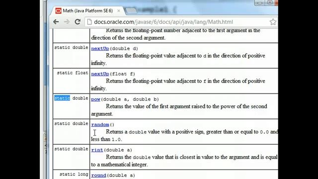 Java - Math Class смотреть онлайн