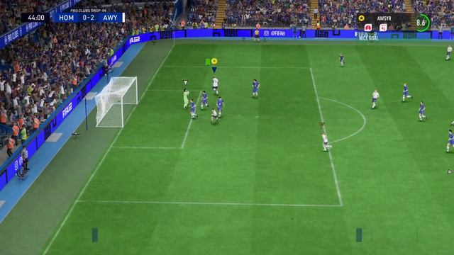 When you play with 100% Chemistry with random player in FIFA 23 Pro Club смотреть онлайн