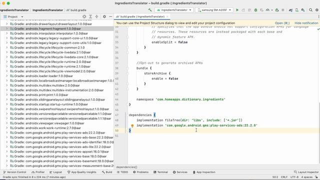How to fix "The developer of androidx.fragment:fragment has reported version 1.0.0 as outdated". смотреть онлайн