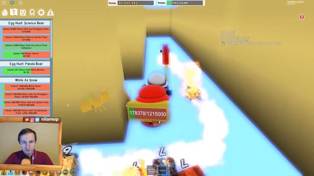 ПАСХАЛЬНЫЕ ЯЙЦА В РОБЛОКС СИМУЛЯТОР ПЧЕЛОВОДА | ROBLOX [🥚Egg Hunt] Bee Swarm Simulator смотреть онлайн