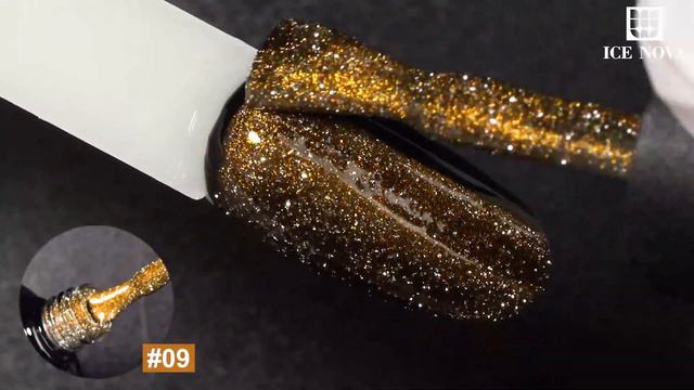 ICE NOVA | Disco Cat Eye Gel Polish смотреть онлайн