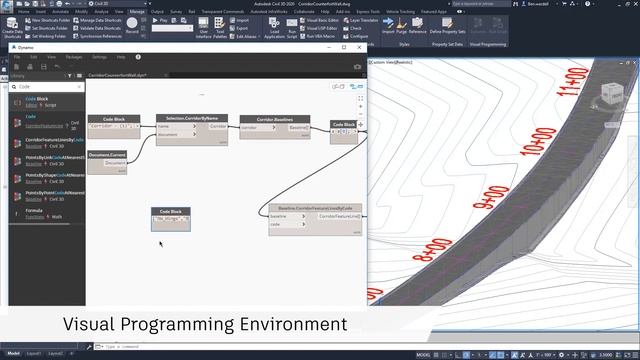 Civil 3D 2020 - Dynamo pour Civil 3D смотреть онлайн