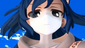 MMD giantess Vore Shion yorigami