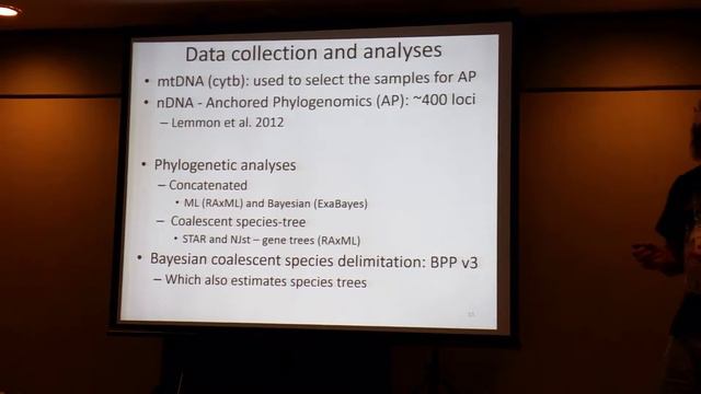Domingos: Genomics and cryptic species in the Neotropics: Coalescent species delimitation смотреть онлайн