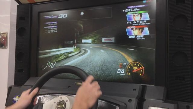 Initial D Arcade Stage 5 (Real Hardware)｜Legend of the Street｜vs Takumi (with Drift) смотреть онлайн