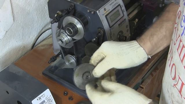 Настройка малогабаритного токарного станка по металлу. Setup a compact turning machine смотреть онлайн