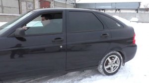 Раздвоенный глушитель на Приору Stinger Sport звук обзор