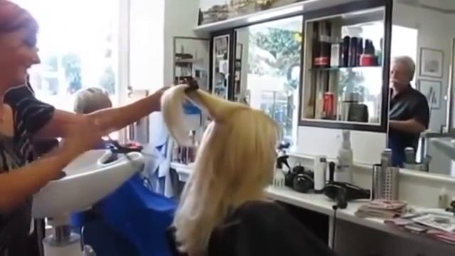 Смешное видео | Как правильно cтричь волосы смотреть онлайн