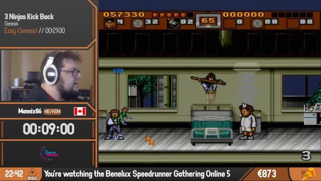 3 Ninjas Kick Back | Easy (Genesis) Speedrun by Mannix86 | BSG Online 5 смотреть онлайн