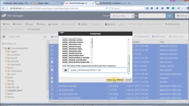 How to take manual backup of Wordpress Website or Blog Hindi/Urdu смотреть онлайн