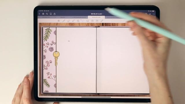 Digital Bullet Journal (DUTCH DOORS) iPad Flip-Through + Set-Up смотреть онлайн