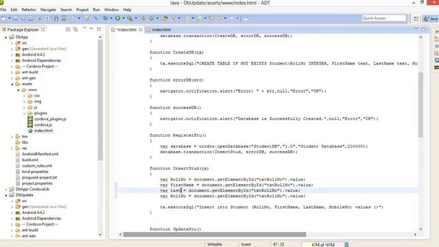 Free Phonegap Tutorial for Android & iOS for Beginners 08 - Update Record in SQLITE using Phonegap смотреть онлайн