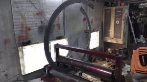 Супер мега вальцовочный станок, своими руками! Он работает!