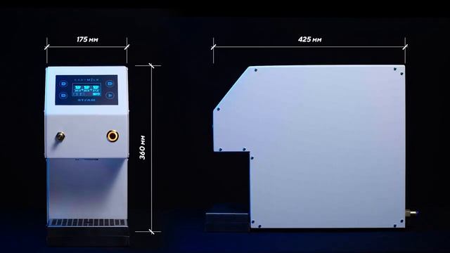 Вспениватель автоматический EasySystem EasySteam ES-01.1.1 настольный