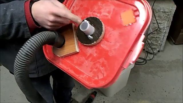 Бак для пылесоса для сбора стружки\опилок с автомобильным фильтром смотреть онлайн