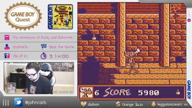 Game Boy Quest #165 - The Adventures of Rocky and Bullwinkle and Friends смотреть онлайн