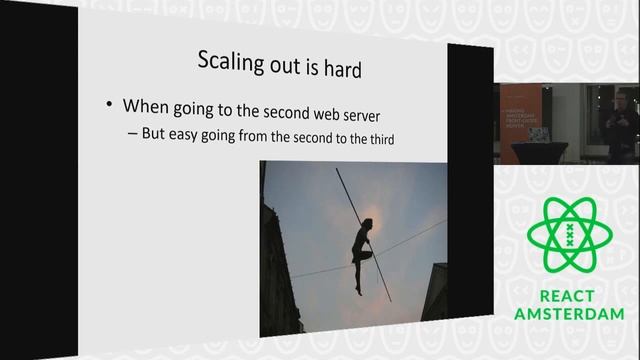 Maurice de Beijer: Supporting large scale React apps смотреть онлайн