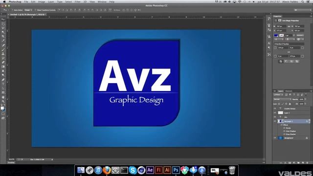 Photoshop CC (CS7) Logo Speed Art --=15 Minutes Or Less=-- (Tutorial) смотреть онлайн
