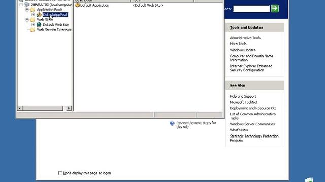 Session 1 Install and Configure IIS on Windows 2003 IIS 6 0 смотреть онлайн
