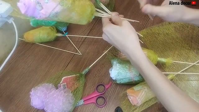 ⭐Подарок новорожденному своими руками, букет из детских вещей, DIY bouquet of clothes for a newborn смотреть онлайн