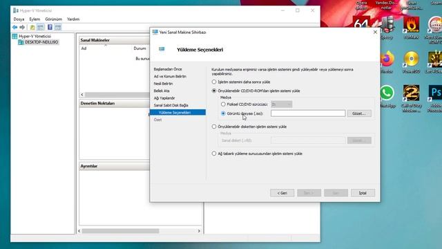 Windows 10 Hyper-V Kurulumu ve Sanal Makine Oluşturma смотреть онлайн
