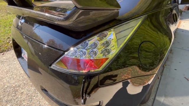 350z GETS NEW JDM TAIL LIGHTS!! + Carbon Fiber Parts смотреть онлайн