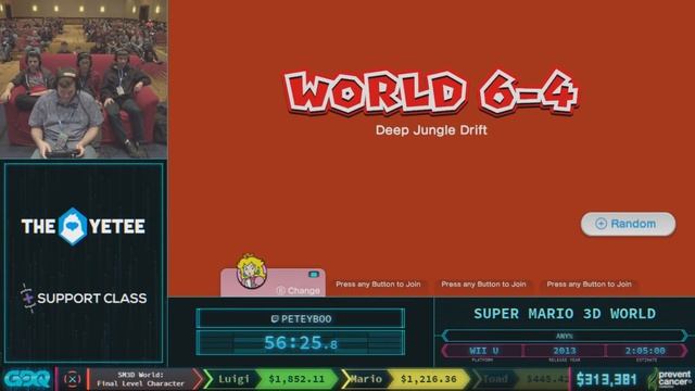 Super Mario 3D World by peteyboo in 1:51:54 - AGDQ 2018 - Part 52 смотреть онлайн