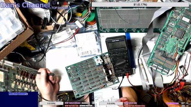 Chill Sunday: fixing pinball and arcade game boards! смотреть онлайн