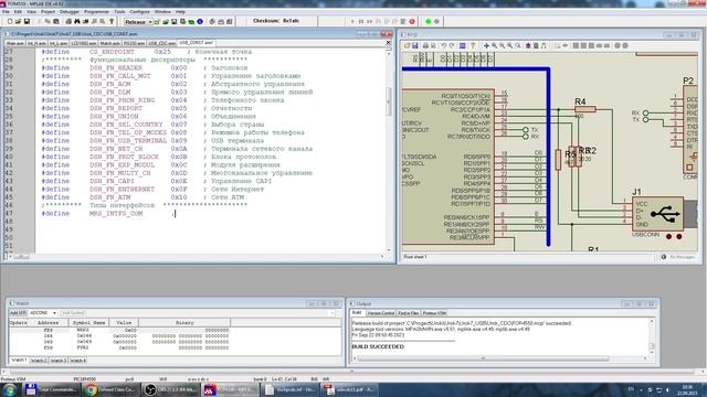 USB модуль микроконтроллера PIC18F4550. CDC класс. Дескрипторы устройства. Часть 2.USB модуль микрок смотреть онлайн