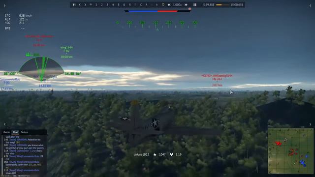 WarThunder - air RB - USA - Attacker A2D1 - First game in this plane. смотреть онлайн