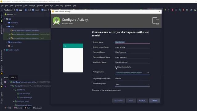 Android Navigation Architecture Components Tutorial : 1 Project SetUp смотреть онлайн