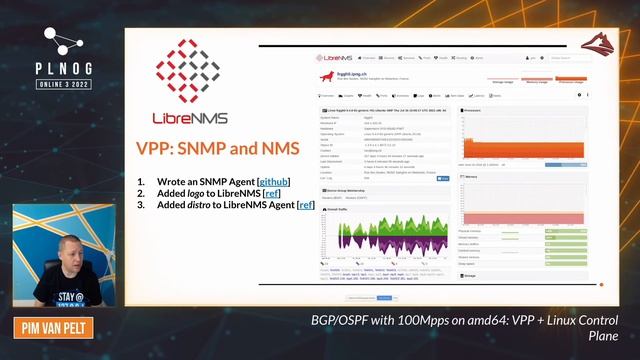 PLNOG ONLINE 3: BGP/OSPF with 100Mpps on amd64... (Pim Van Pelt) смотреть онлайн