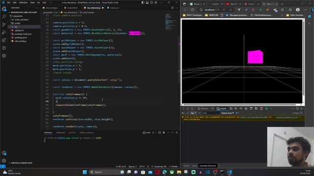 ?How To Gsap With Three.js: Ultimate Beginner's Guide! 3dwebsite? Gsap With Threejs  Boilerplate