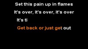 Burn It Down - Skillet Karaoke