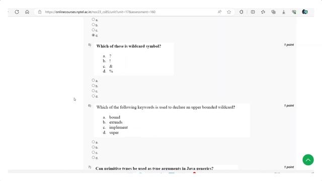 NPTEL | Data Structure And Algorithms Using Java Solution Week-1 Quiz Assignment | July 2023 смотреть онлайн