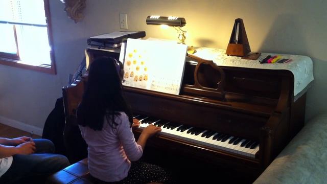 Kum ba ya Piano performance by Stacy смотреть онлайн