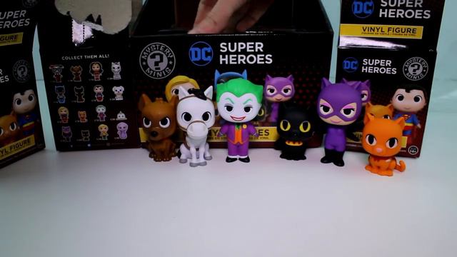 Disney Funko Mystery Minis DC Super Heroes with Pets Full Case Unboxing Opening Entire Case смотреть онлайн