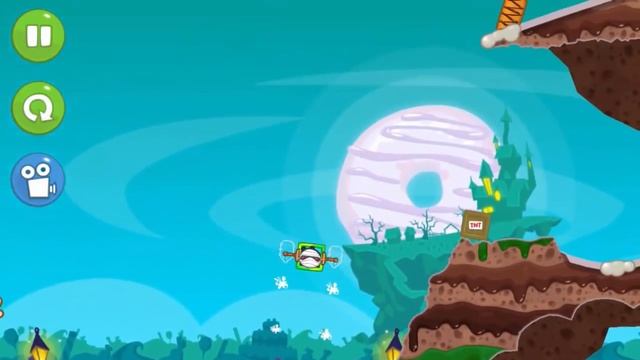 Веселая ИГРА головоломка для детей Bad Piggies или Плохие свинки [186] Серия смотреть онлайн