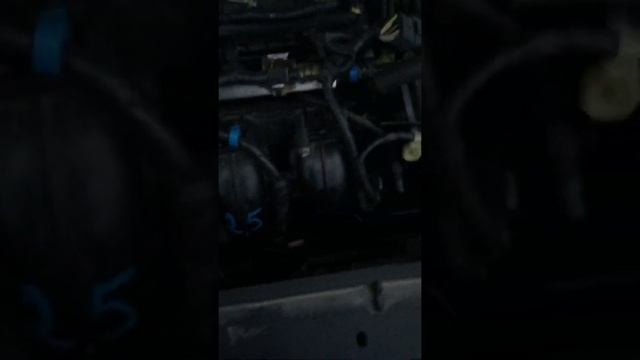 Мазда3 2.5- установка впускного коллектора от мотора 2.5 L5VE смотреть онлайн