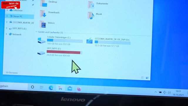 Windows 11 installieren auf jedem PC ohne CPU ohne TPM - Bios und UEFI - Rufus Tool - Deutsch смотреть онлайн
