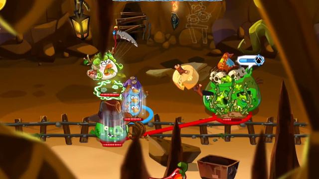 Angry Birds Epic RPG (On Phone) | CAVE 1: SHAKING HALL - LEVELS 4-5 | Part 21 смотреть онлайн