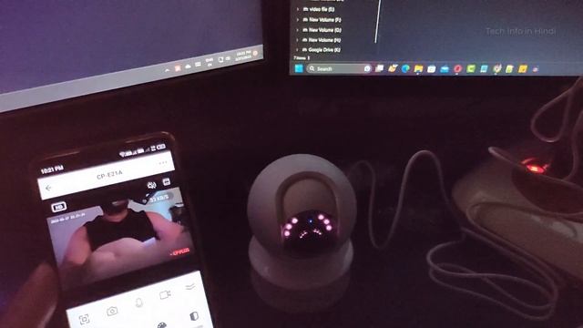 CP PLUS 2MP Full HD Smart Wi-fi CCTV Camera 360° Without Wifi & Auto Delete Recording Review.