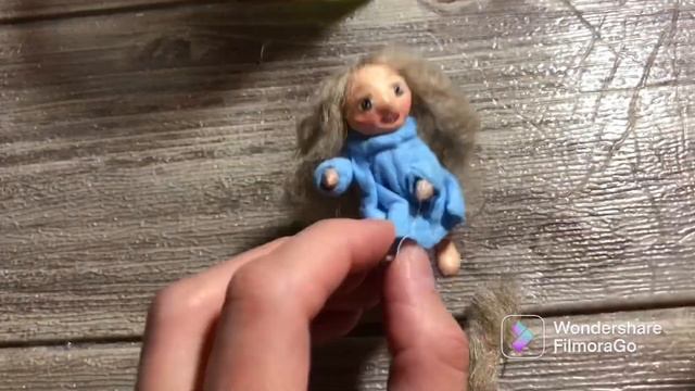 Волосы из дикой ваты для ватной игрушки, льняное волокно смотреть онлайн