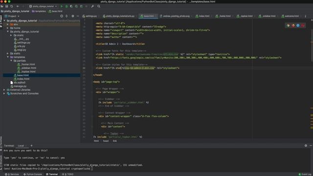 Django Plotly Dash Tutorial How to Connect Dashboards & Graphs into a Python Full Stack Application смотреть онлайн